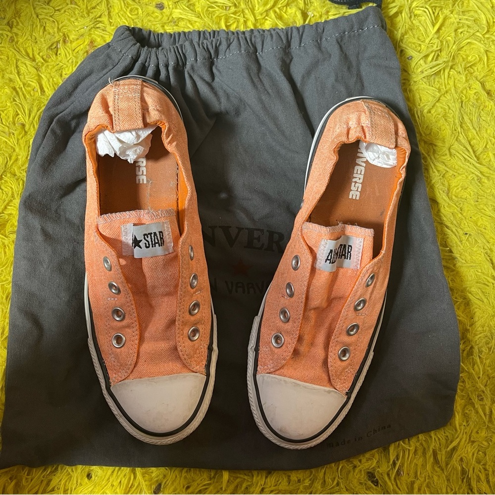 Converse Chuck Taylor Low Top Canvas Sneakers, Neon